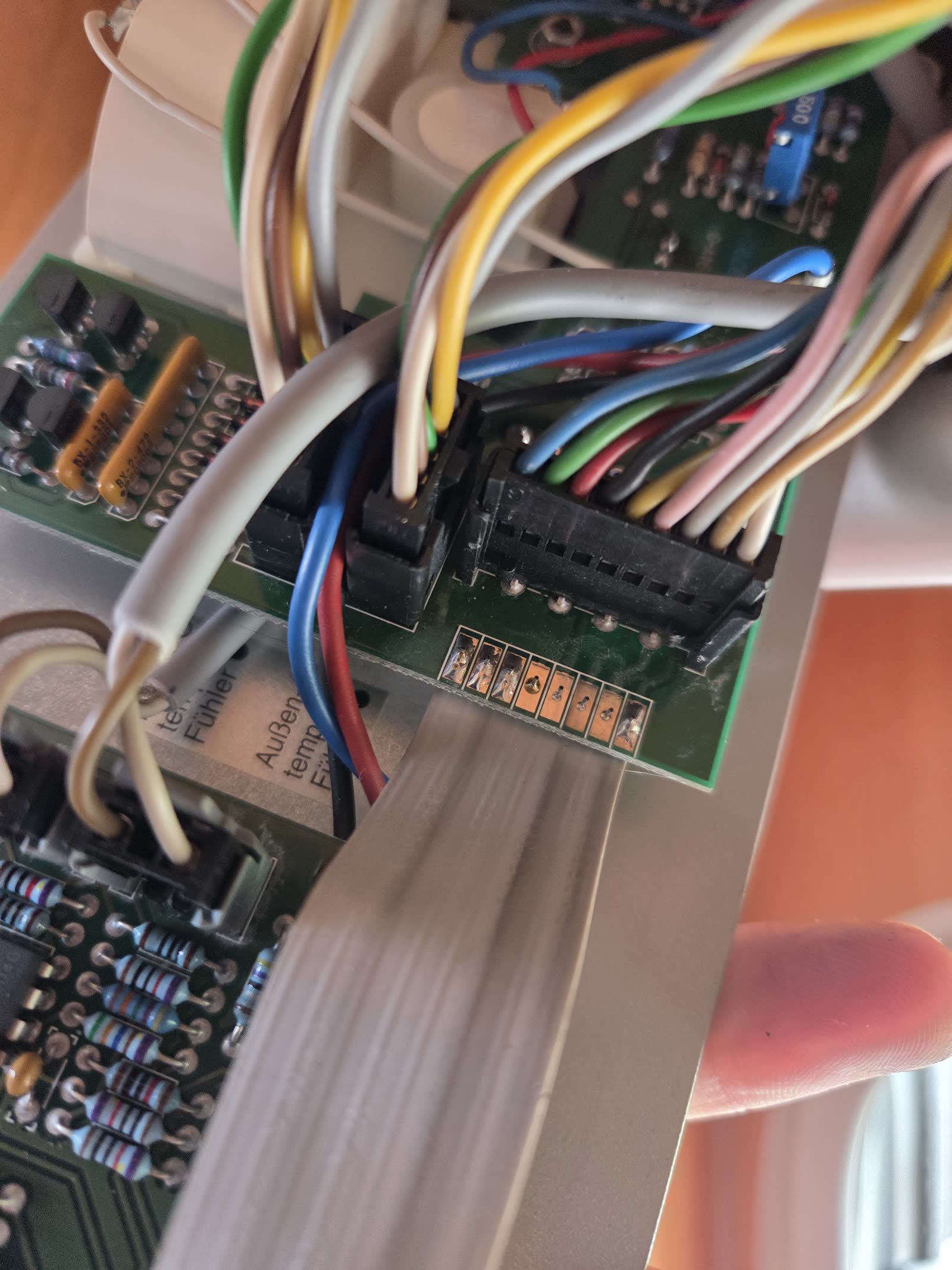 Reparación de Elektroblock EBL 100-2 Schaudt: fusible interno que se funde en frío