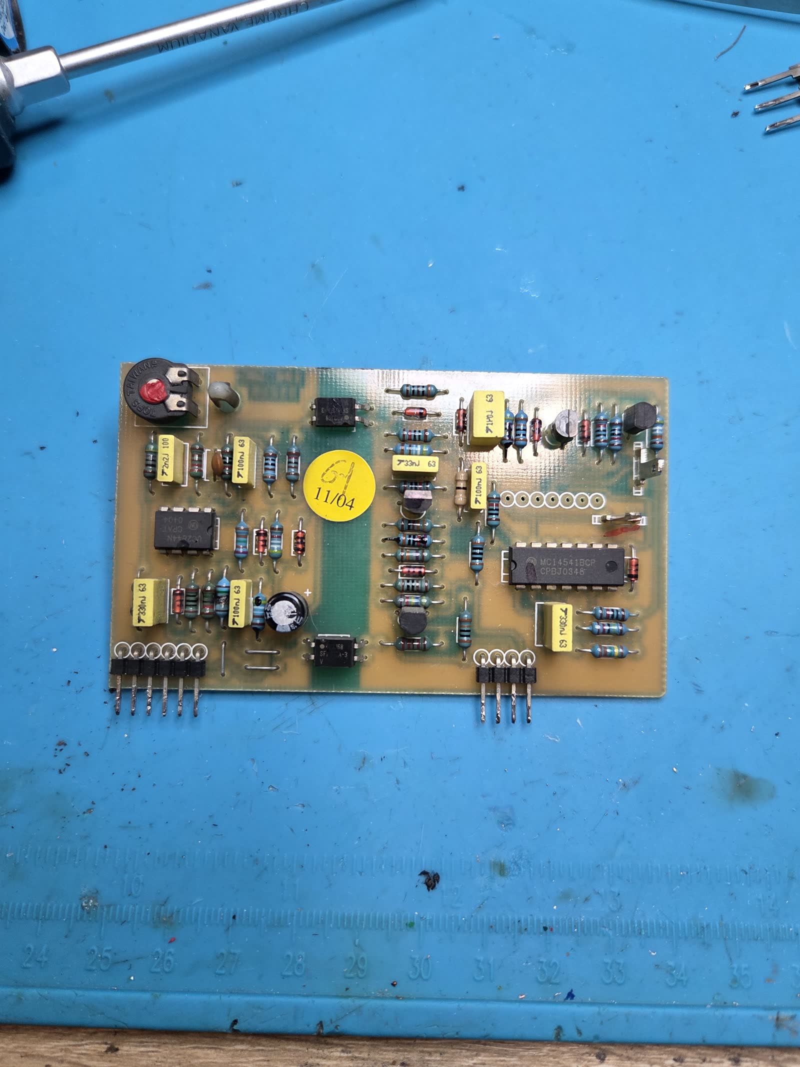 Reparación de Elektroblock EBL 220-2 Schaudt: cargador 230 V con rectificador fundido